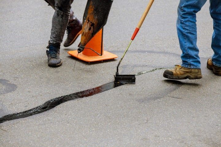 Concrete Repair example in Mentor, OH